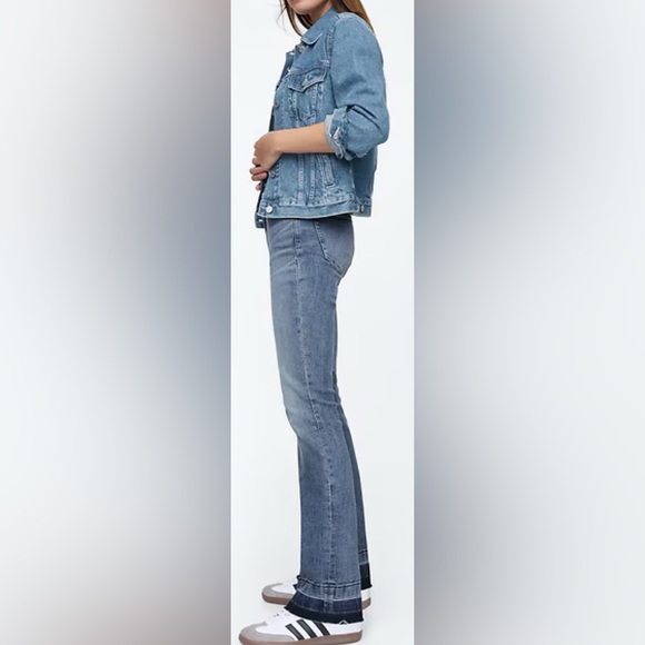 GAP Mid Rise Universal Baby Boot Jeans Size 10 Short (30 S)- Excellent Condition - Picture 4 of 10